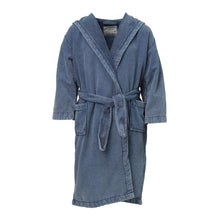 Ladda upp bild till gallerivisning, Barnbadrock ekologisk bomull, Denimblå