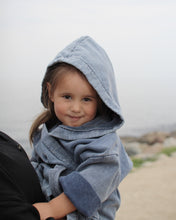 Ladda upp bild till gallerivisning, Barnbadrock eco frotté, Denim