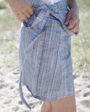 Ladda upp bild till gallerivisning, Omlottkjol (knytkjol) eko bomull, kort