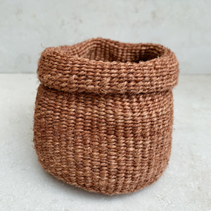 storage basket, sisal small