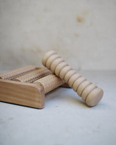 Massage rolling pin, wood