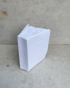 Paper book, handmade recycled cotton paper (smaller)