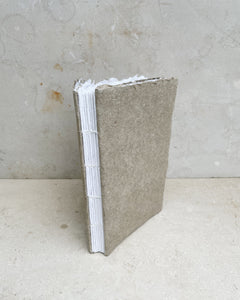 Paper book, handmade by remade cotton paper