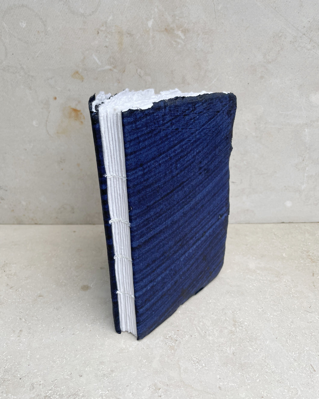 Paper book, handmade by remade cotton paper