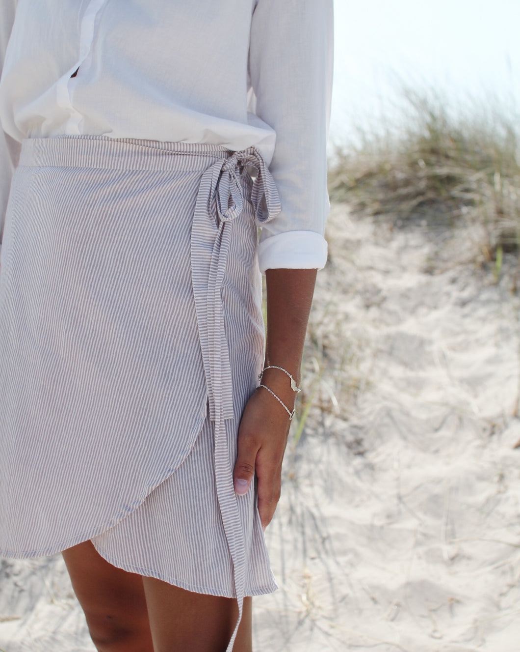 Omlottkjol ekologisk bomull