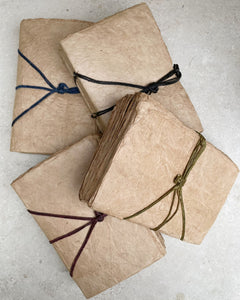 Notebook natural Lokta paper, handmade