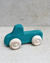 Load image into Gallery viewer, Wooden Car, toxic-free, pastell coloured
