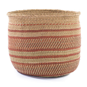 Iringa Basket, red/natural
